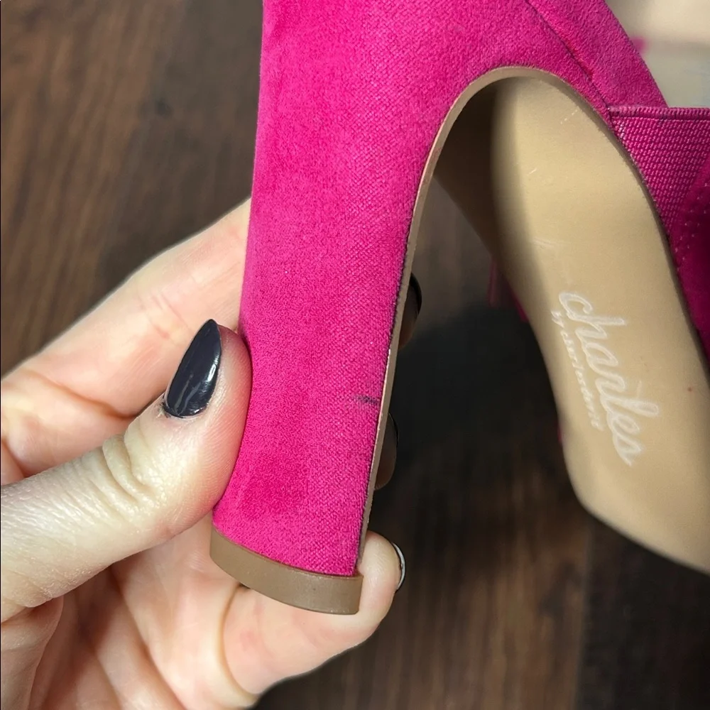 Charles by Charles David Gleam heeled sandals - Picture 9 of 10